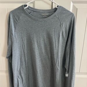 Banana Republic Long Sleeve Gray Tee